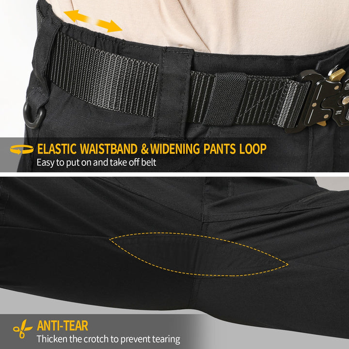 Urban Pro Pantalon cargo tecnico para hombre - elastico