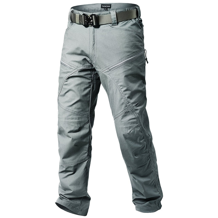 Urban Pro Pantalon cargo tecnico para hombre - elastico, Verde