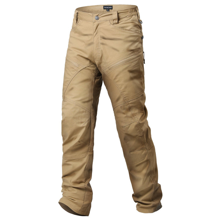 Urban Pro Pantalon cargo tecnico para hombre - elastico, Marron