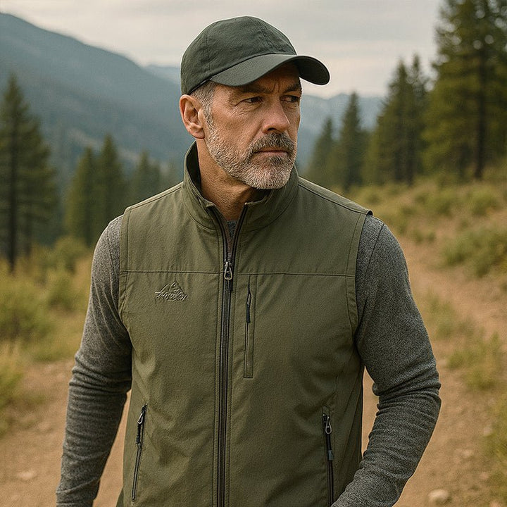 Chaleco utilitario para hombre - secado rapido, outdoor