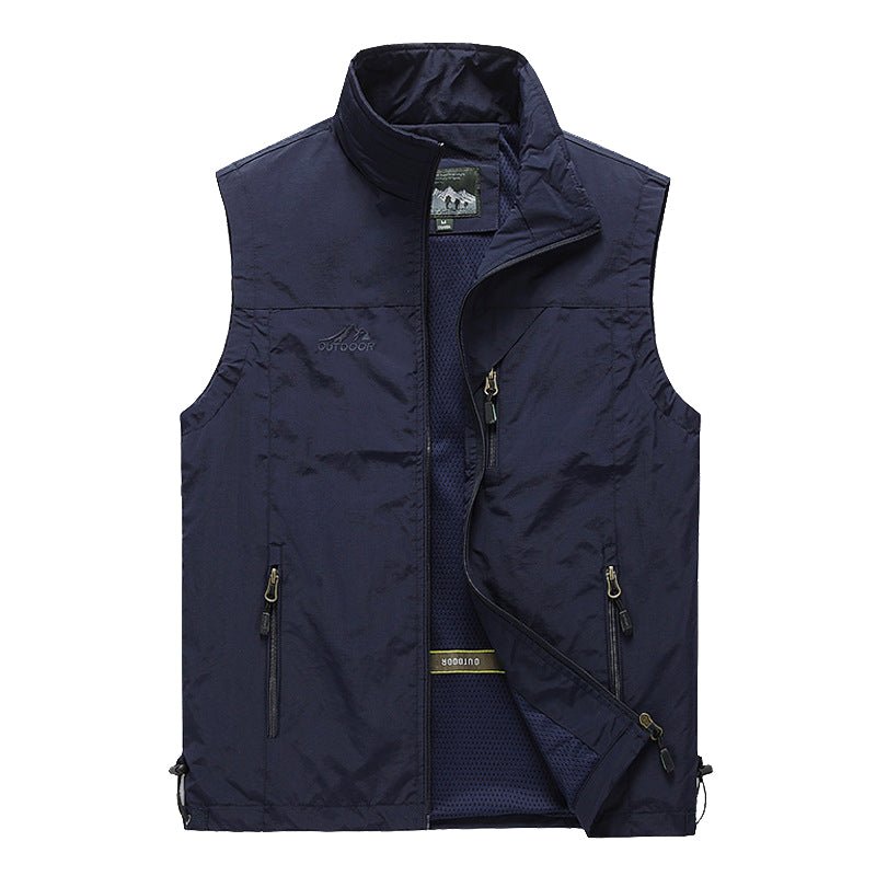 Chaleco utilitario para hombre - secado rapido, outdoor