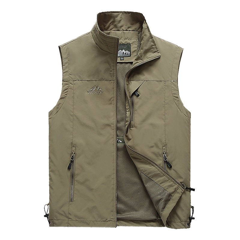 Chaleco utilitario para hombre - secado rapido, outdoor
