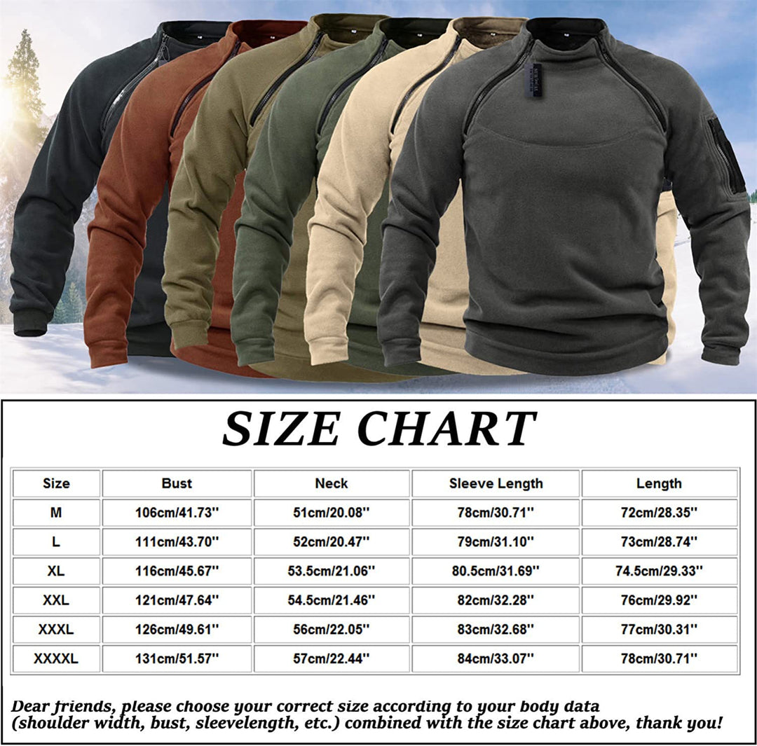 Ropa termica interior para hombre - forro polar