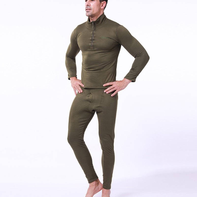 Ropa termica interior para hombre - forro polar
