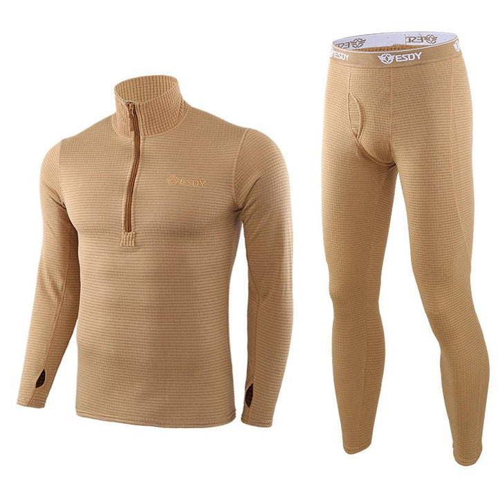 Ropa termica interior para hombre - forro polar