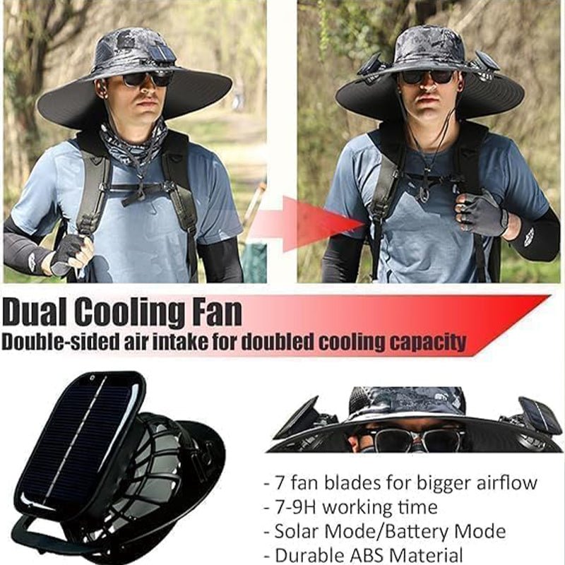 Sombrero de proteccion solar - proteccion UV, pesca, outdoor