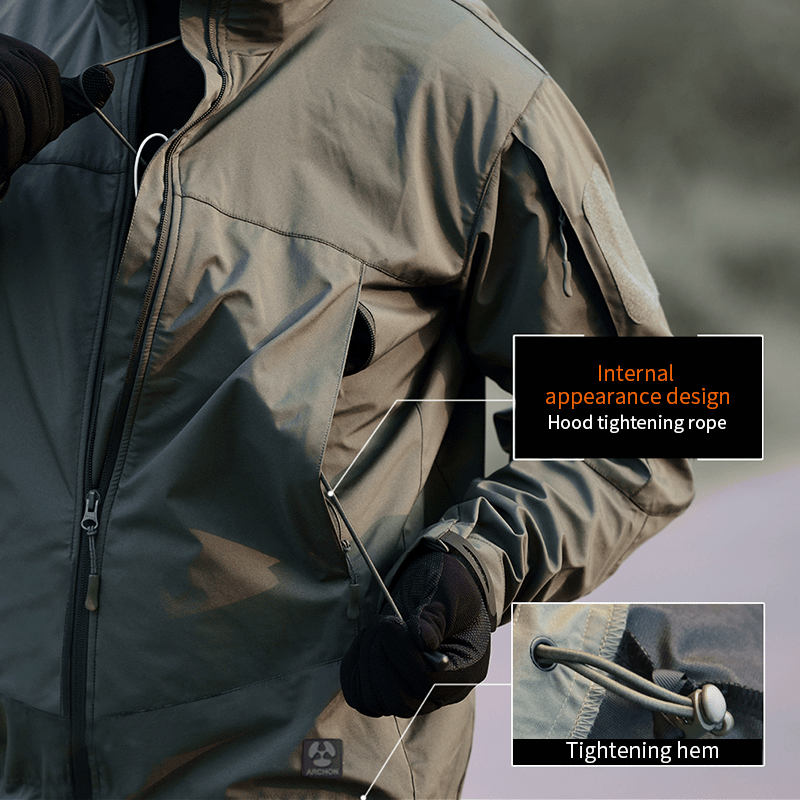 Urban Pro Chaqueta tecnica para hombre - repelente al agua