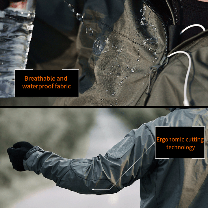 Urban Pro Chaqueta tecnica para hombre - repelente al agua