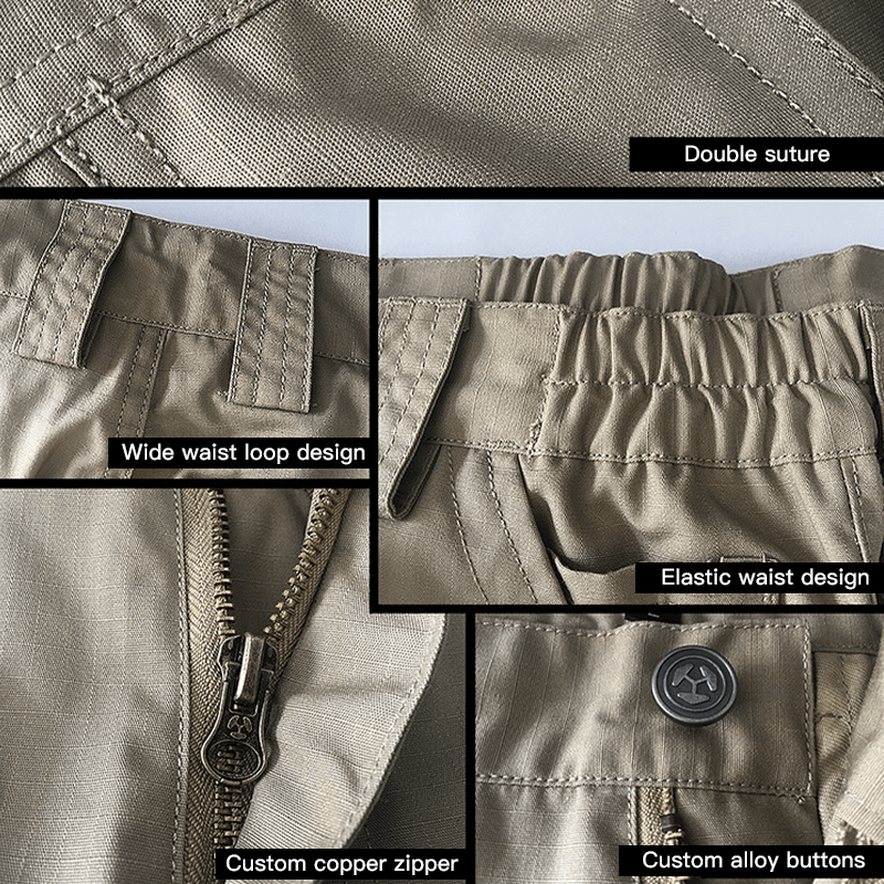 Urban Pro Bermuda cargo tecnica para hombre - repelente al agua
