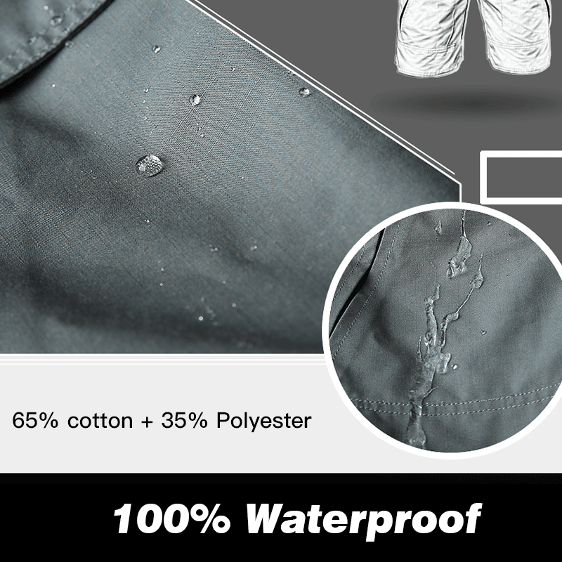 Urban Pro Bermuda cargo tecnica para hombre - repelente al agua