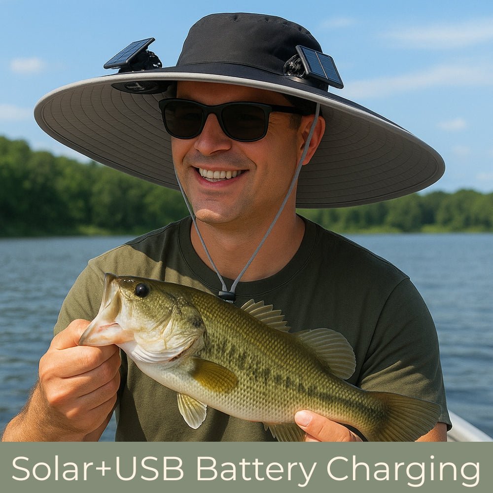 Sombrero de proteccion solar - pesca, trabajo, outdoor